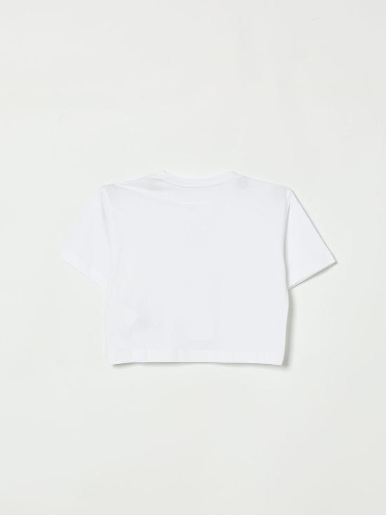 26SS [키즈] MM6 메종마르지엘라 티셔츠 M60908MM04I M6100 White - MM6 MAISON MARGIELA