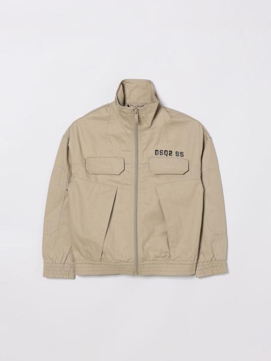 26SS [키즈] 디스퀘어드2 캐주얼 자켓 DQ3237D0AGK DQ717 Beige