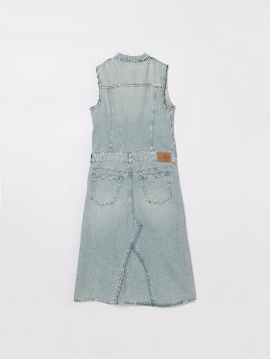 26SS [키즈] MM6 메종마르지엘라 원피스 M60940MM06Y M601 Blue - MM6 MAISON MARGIELA