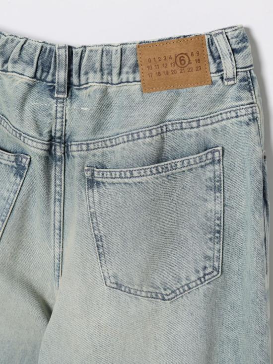 26SS [키즈] MM6 메종마르지엘라 진 M60209MM06Y M601 Blue - MM6 MAISON MARGIELA