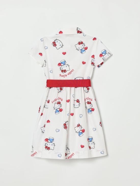 26SS [키즈] 모나리자 원피스 11G9187605 0099 White - MONNALISA