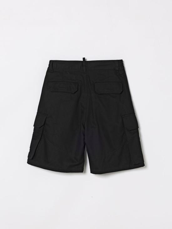 26SS [키즈] 디스퀘어드2 쇼츠/버뮤다 DQ3209D0AGK DQ900 Black - DSQUARED2