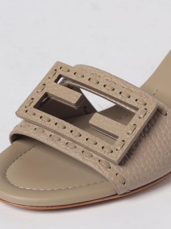 26SS 펜디 힐/펌프스 8R8862 AQY2 F1MXM Dove Grey - FENDI