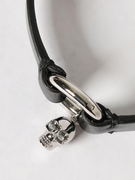 26SS 알렉산더 맥퀸 주얼리 8553241AAV4 1000 Black - ALEXANDER MCQUEEN