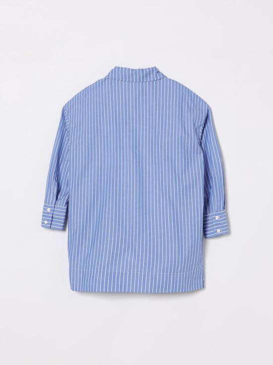 26SS [키즈] 돈답 원피스 DFAB0270CR016 D128 Gnawed Blue - DONDUP