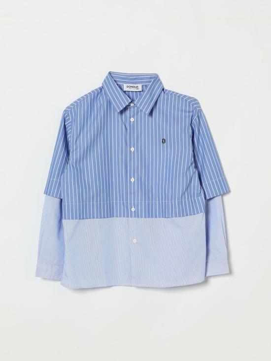 26SS [키즈] 돈답 셔츠 DMCA0490CR016 D128 Gnawed Blue