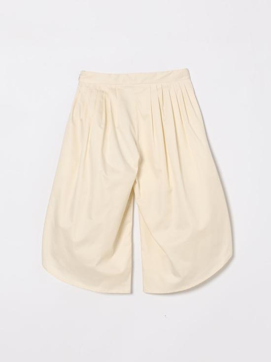 26SS [키즈] 미미솔 스트레이트 팬츠 MFPA172TS0724 CRM Yellow Cream - MI MI SOL