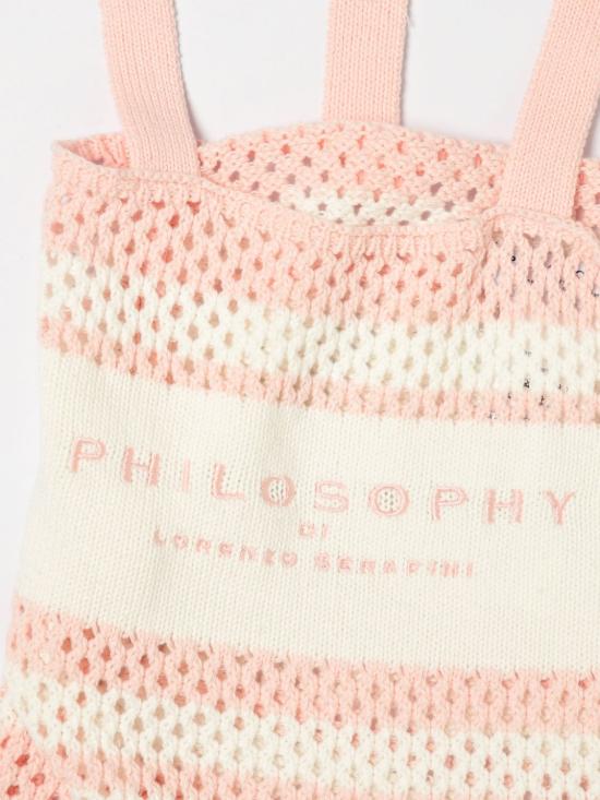 26SS [키즈] 필로소피 가방 I9G0027030 0193 Pink - PHILOSOPHY