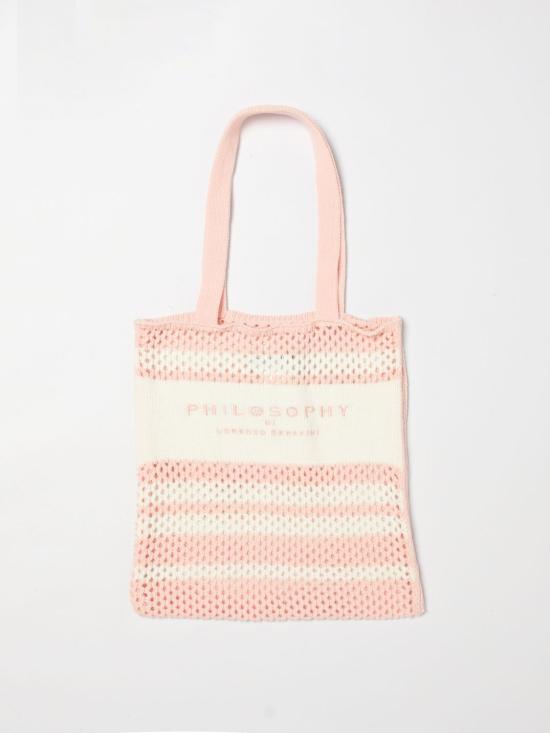26SS [키즈] 필로소피 가방 I9G0027030 0193 Pink