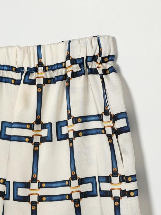 26SS [키즈] 엘리자베타프랜치 쇼츠/버뮤다 EFBE0820TVE02 0072 Yellow Cream - ELISABETTA FRANCHI