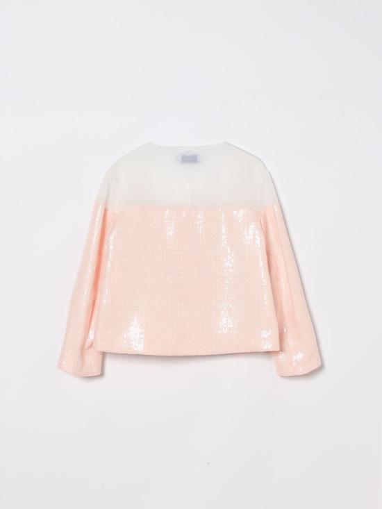 26SS [키즈] 미미솔 캐주얼 자켓 MFGC068TS1083 SAL Pink - MI MI SOL