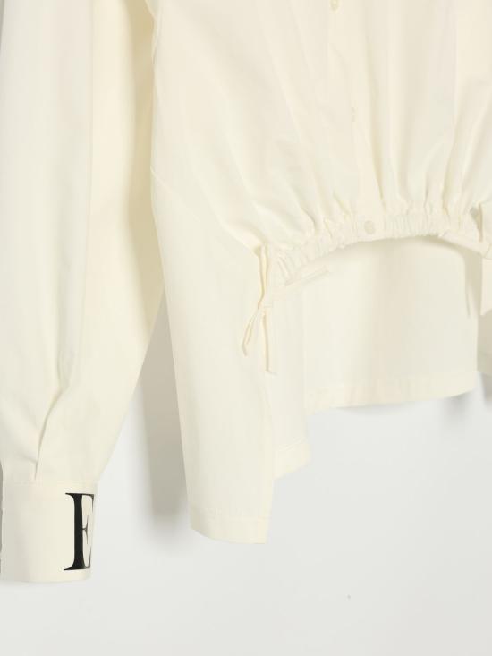 26SS [키즈] 엘리자베타프랜치 셔츠 EFCA2860CA235 0100 Yellow Cream - ELISABETTA FRANCHI