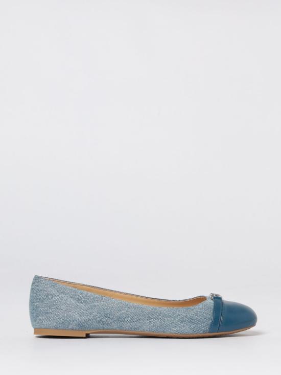 26SS 마이클 코어스 플랫 슈즈 40R6MAFP1D 452 Denim