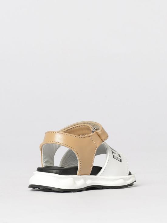 26SS [키즈] 모스키노 슈즈 82934 01 Beige - MOSCHINO