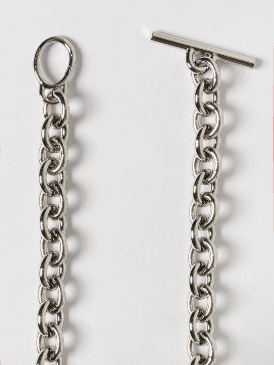 26SS 알렉산더 맥퀸 레귤러 벨트 857628J16SS 0443 Silver - ALEXANDER MCQUEEN