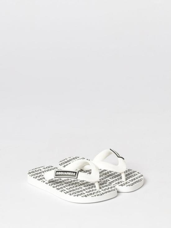 26SS [키즈] 디스퀘어드2 슈즈 82796 01 White - DSQUARED2