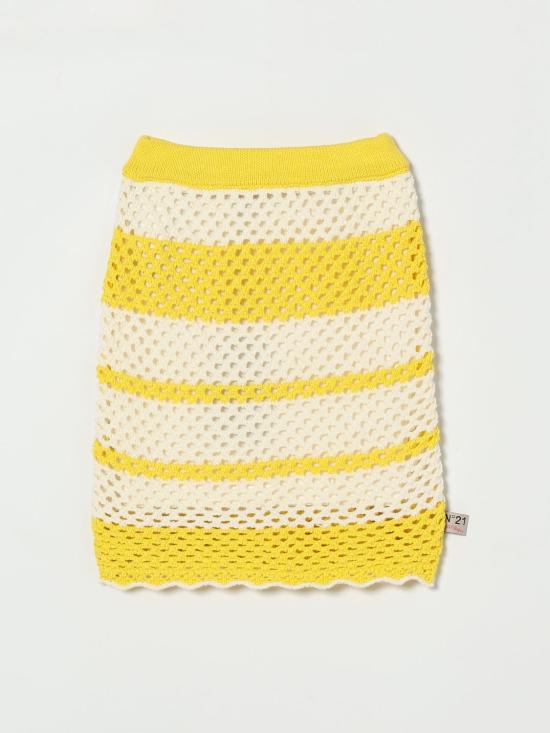 26SS [키즈] 누메로벤투노 스커트 N2109XN0488 0N215 Yellow