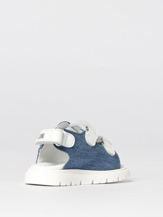 26SS [키즈] 모스키노 슈즈 82933 02 Blue - MOSCHINO