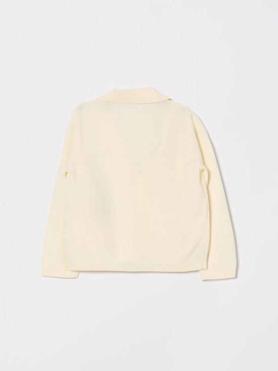 26SS [키즈] 엠포리오 아르마니 캐주얼 자켓 EB001223AF23412 U0007 Butter - EMPORIO ARMANI