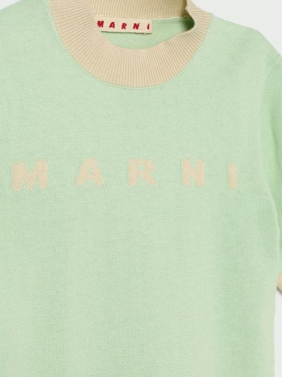 26SS [키즈] 마르니 원피스 M01818M00X2 0M543 Green - MARNI