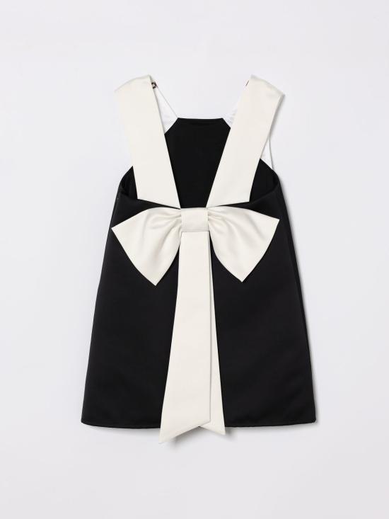 26SS [키즈] 엘리자베타프랜치 원피스 EFAB6680RA016 D285 Black - ELISABETTA FRANCHI