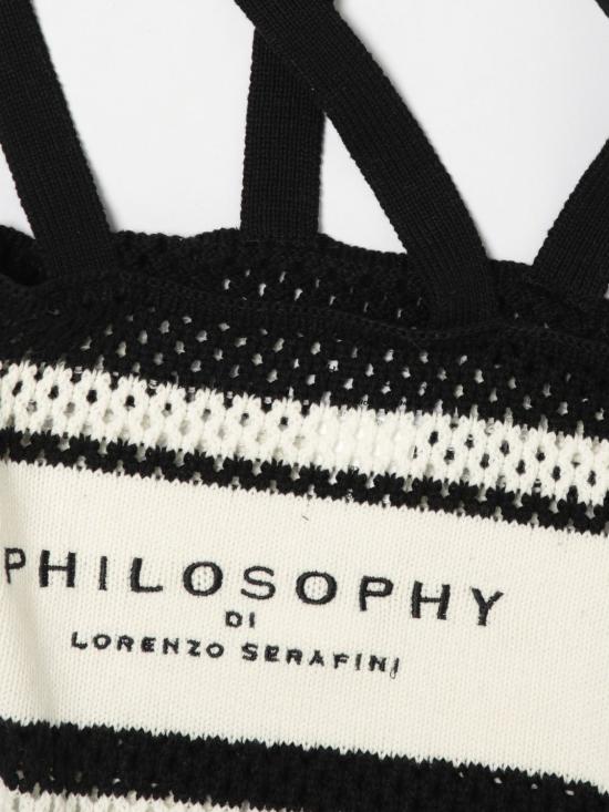 26SS [키즈] 필로소피 가방 I9G0027030 0150 Black - PHILOSOPHY