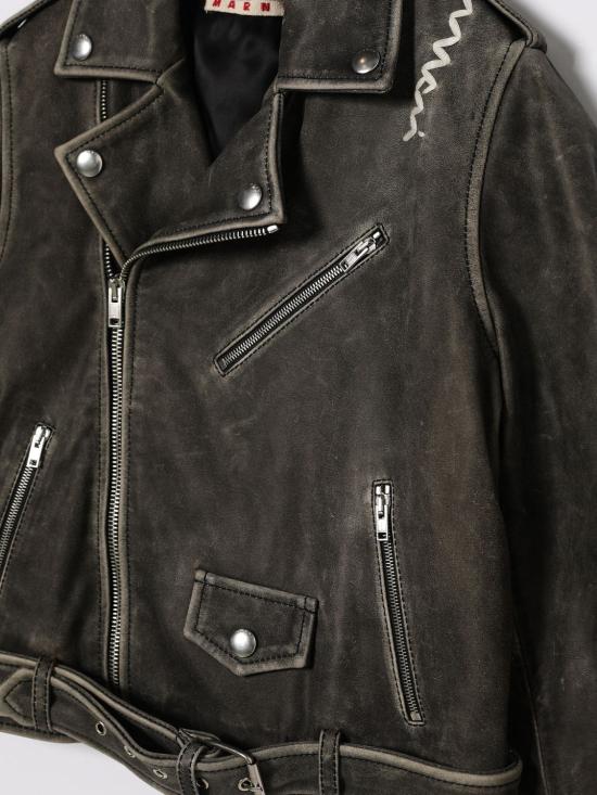 26SS [키즈] 마르니 캐주얼 자켓 M01585M00VF 0M900 Grey - MARNI