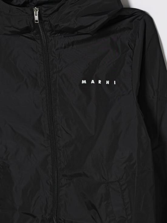 26SS [키즈] 마르니 캐주얼 자켓 M01787M00UX 0M900 Black - MARNI
