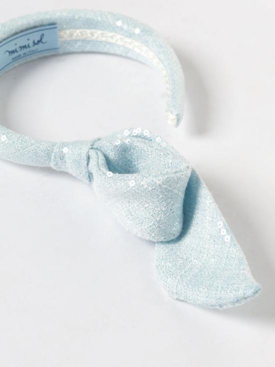 26SS [키즈] 미미솔 헤어 액세서리 MAFR162TS1083 LTB Gnawed Blue - MI MI SOL