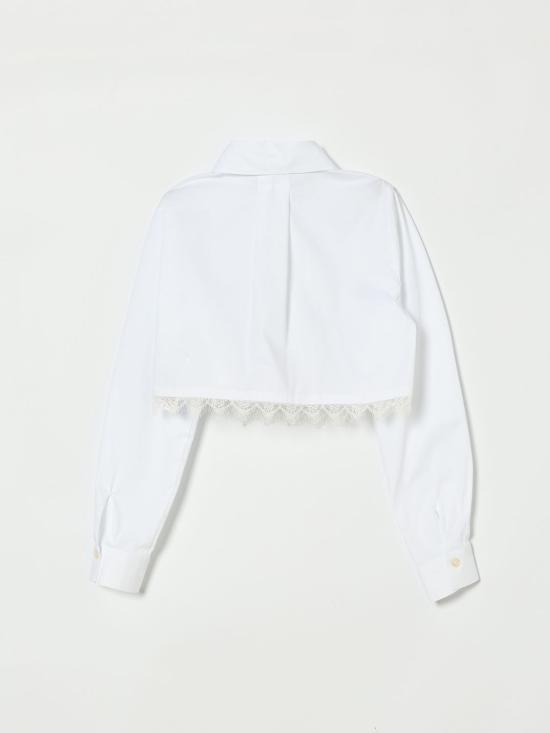 26SS [키즈] 핑코 셔츠 KFCA0310CA027 0065 White - PINKO