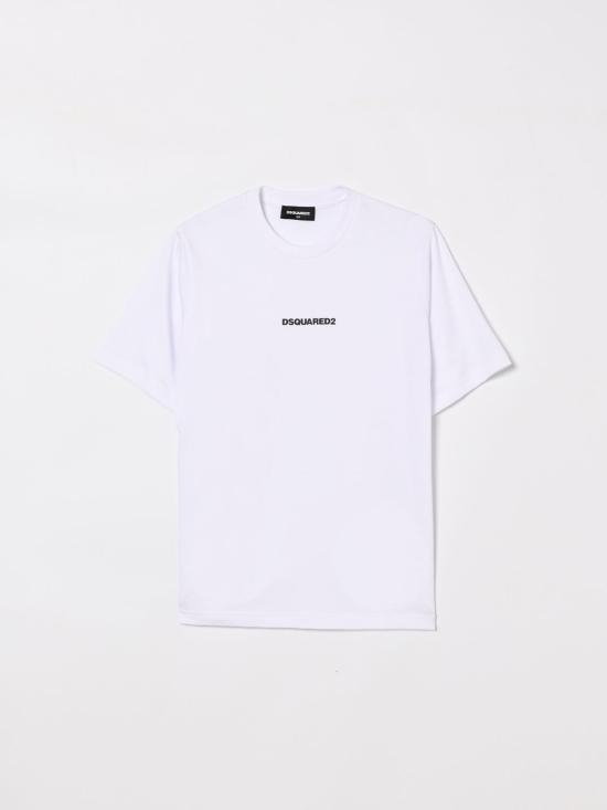 26SS [키즈] 디스퀘어드2 티셔츠 DQ2823D004G DQ100 White