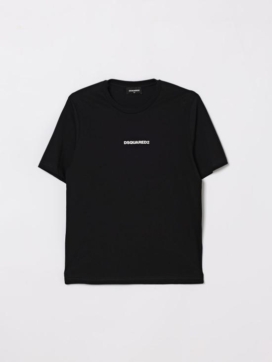 26SS [키즈] 디스퀘어드2 티셔츠 DQ2823D004G DQ900 Black