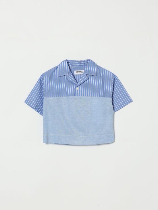 26SS [키즈] 돈답 셔츠 DMTS0570CR016 D128 Gnawed Blue