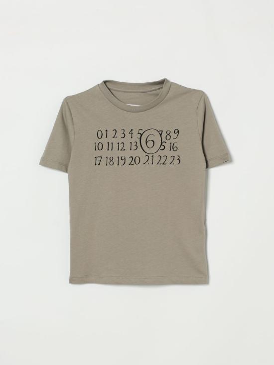 26SS [키즈] MM6 메종마르지엘라 티셔츠 M61020MM02Y M6907 Grey