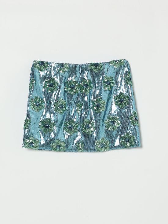 26SS [키즈] 핑코 스커트 KFG0180TV114 9001 Gnawed Blue - PINKO