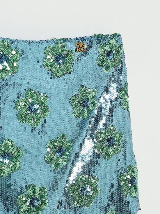 26SS [키즈] 핑코 스커트 KFG0180TV114 9001 Gnawed Blue - PINKO