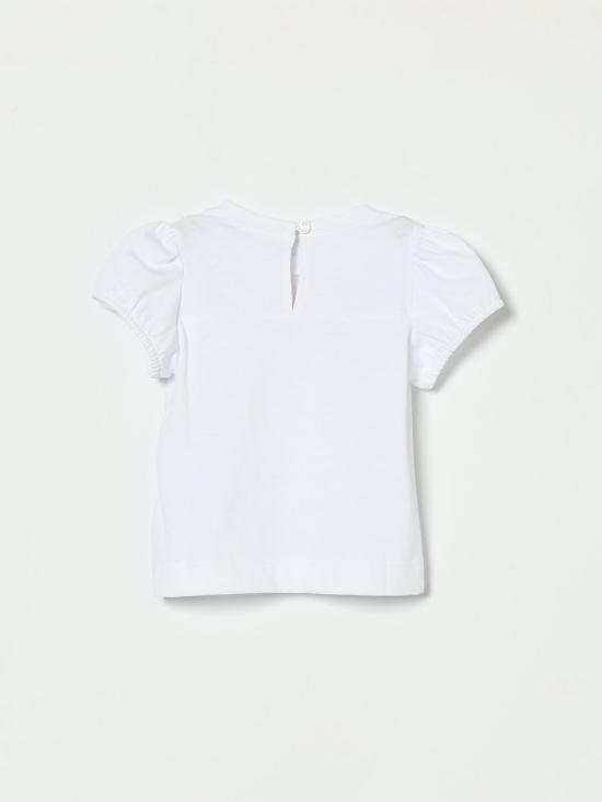 26SS [키즈] 모나리자 티셔츠 31G6007206 0099 White - MONNALISA