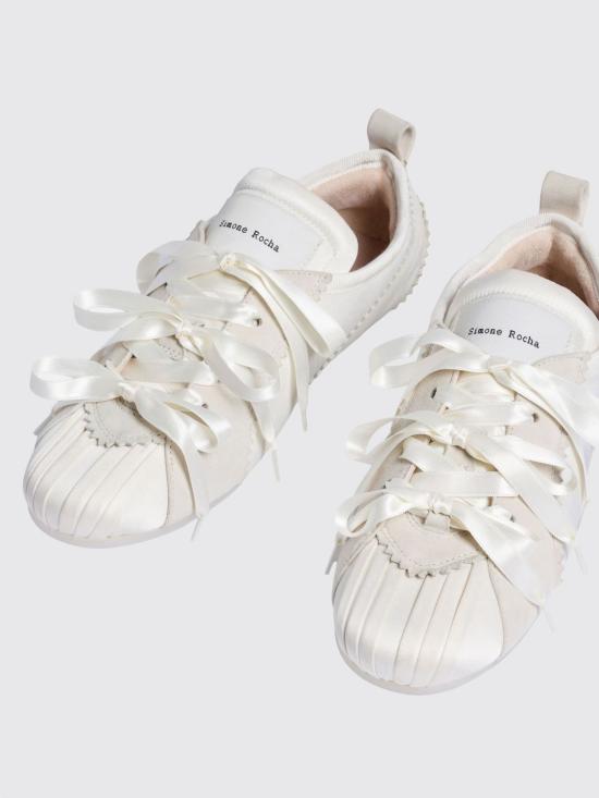 26SS 시몬로샤 플랫 슈즈 BPT40755 IVORY White - SIMONE ROCHA