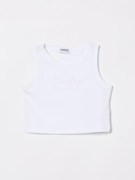 26SS [키즈] 돈답 티셔츠 DFTS0370JE017 B000 White