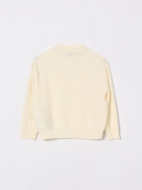 26SS [키즈] 엠포리오 아르마니 풀오버 EB001221AF23412 U0007 Butter - EMPORIO ARMANI