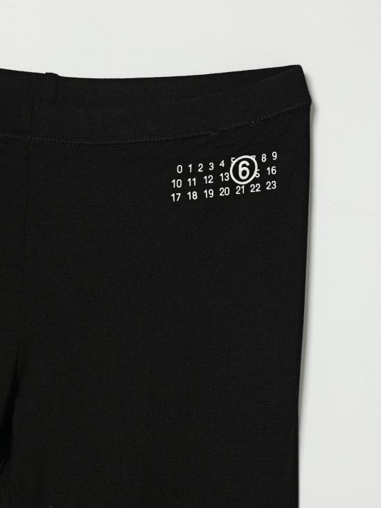 26SS [키즈] MM6 메종마르지엘라 트레이닝/조거 팬츠 M61001MM05M M6900 Black - MM6 MAISON MARGIELA