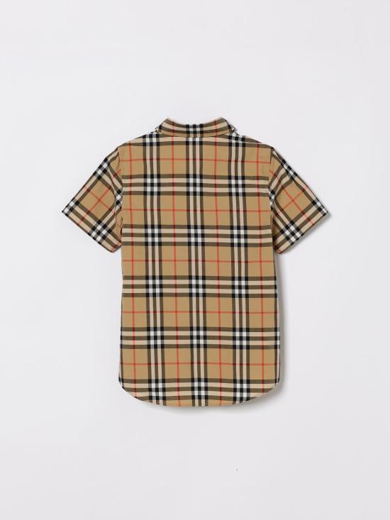 26SS [키즈] 버버리 셔츠 8117145 B9368 Beige - BURBERRY