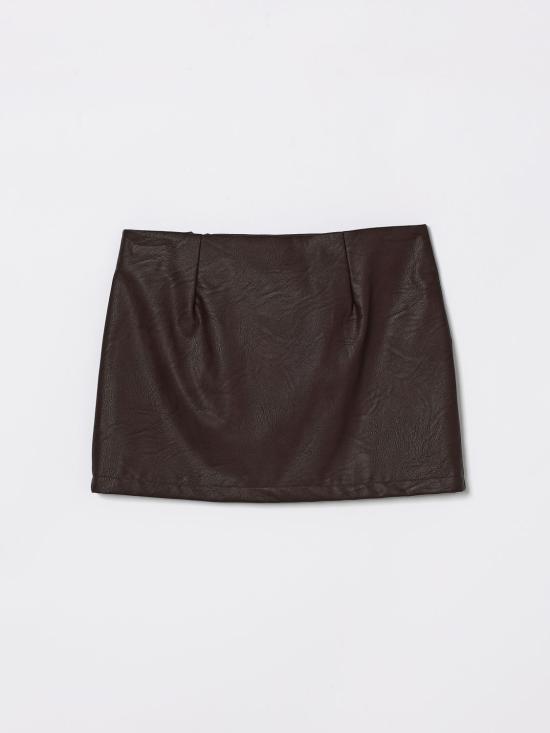26SS [키즈] 핑코 스커트 KFGO013CPE021 6024 Brown - PINKO