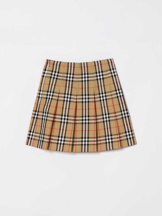 26SS [키즈] 버버리 스커트 8117155 B9368 Beige - BURBERRY