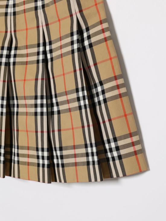 26SS [키즈] 버버리 스커트 8117155 B9368 Beige - BURBERRY