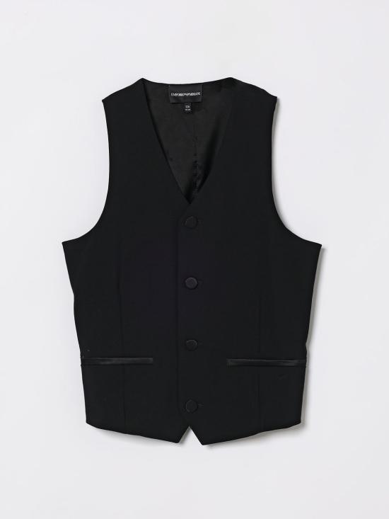 26SS [키즈] 엠포리오 아르마니 캐주얼 자켓 6H4GJD4N3FZ 0999 Black