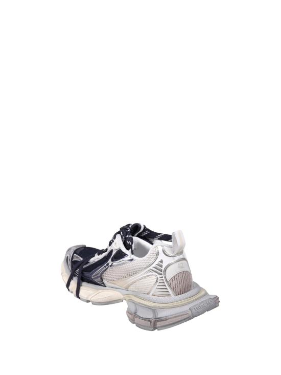 26SS 발렌시아가 3xl 스플릿 로고 스니커즈 840090 W3XSG 9161 EGGSHELL RED NAVY - BALENCIAGA