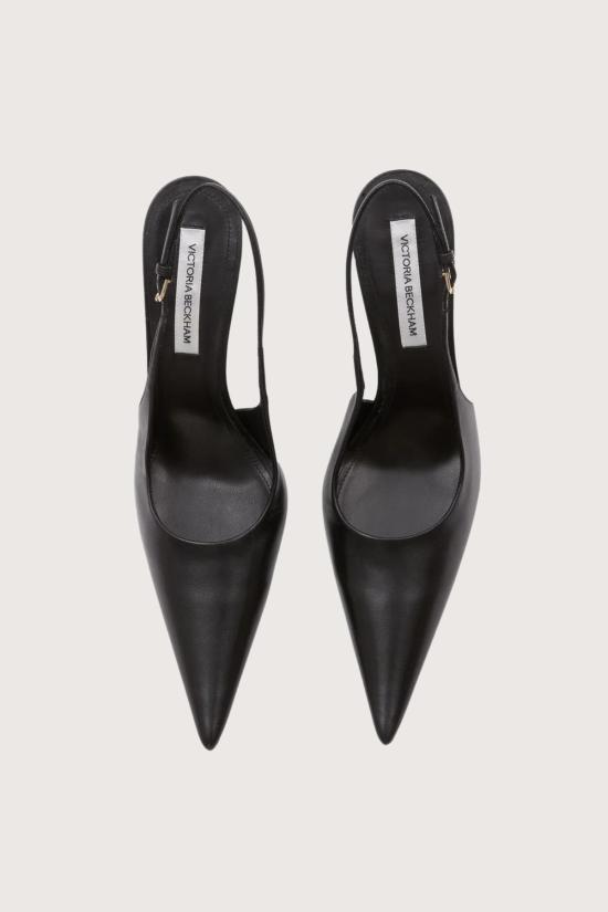  빅토리아 베컴 힐/펌프스 빅토리아 100mm 슬링백 힐 블랙 - VICTORIA BECKHAM
