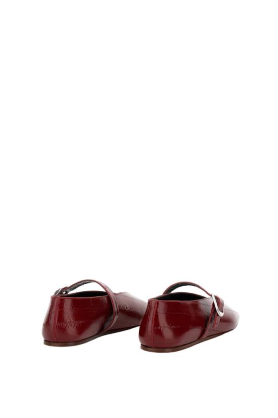 26SS 르 몽드 베릴 플랫 슈즈 STEEELOXBOXBLOOD Red - LE MONDE BERYL