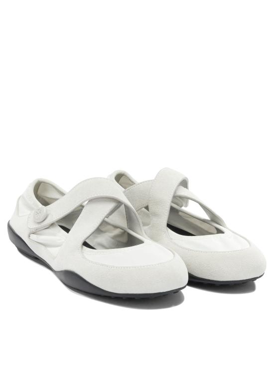 26SS 토리버치 플랫 슈즈 178301108 White - TORY BURCH